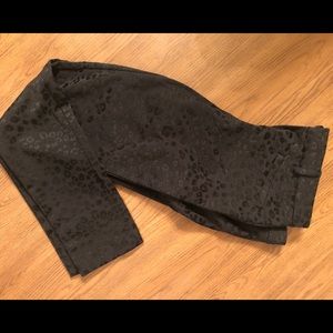 Ann Taylor Cheetah Print Ankle Pant